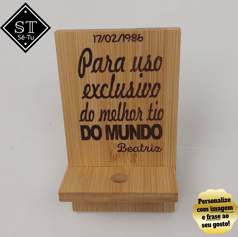 Suporte Telemóvel Para Uso Exclusivo Super Tio